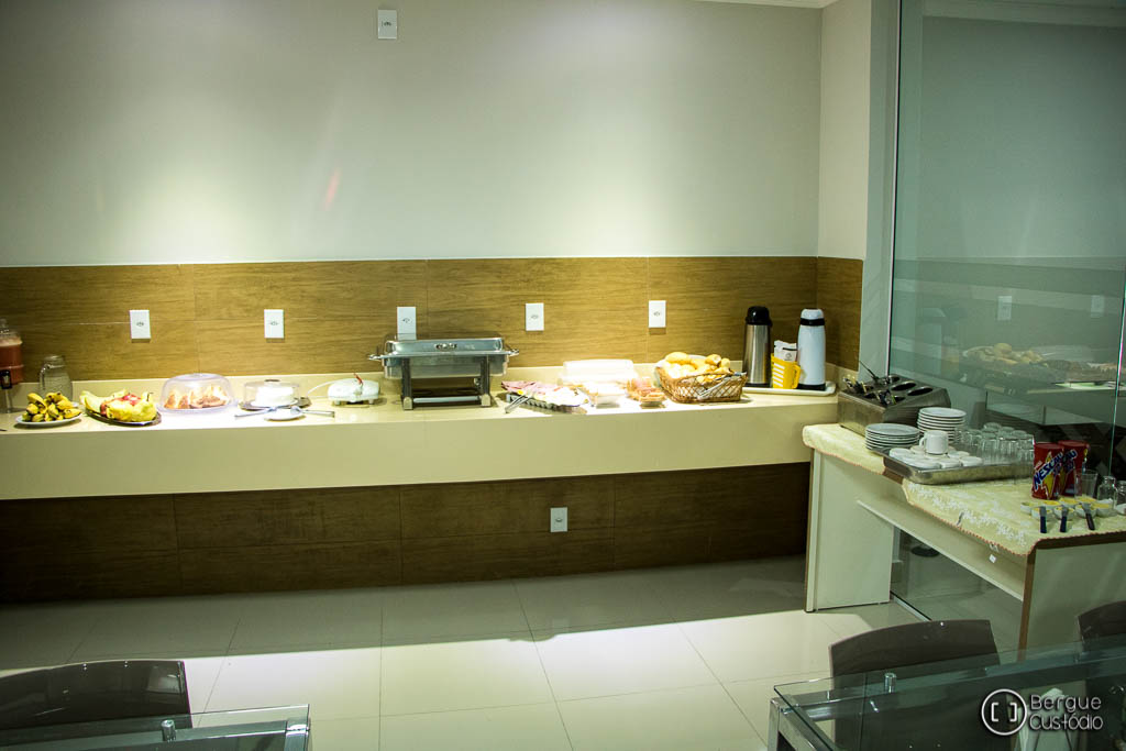 Área de refeições do hotel